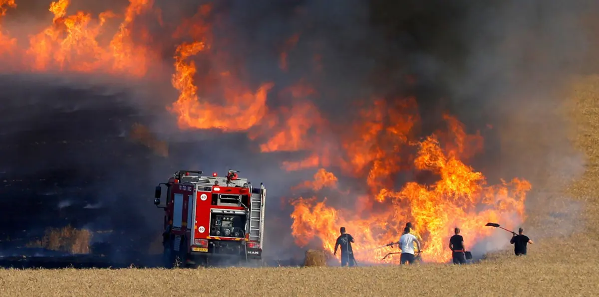 إسرائيل تمهل حماس "72 ساعة" لوقف إطلاق البالونات الحارقة