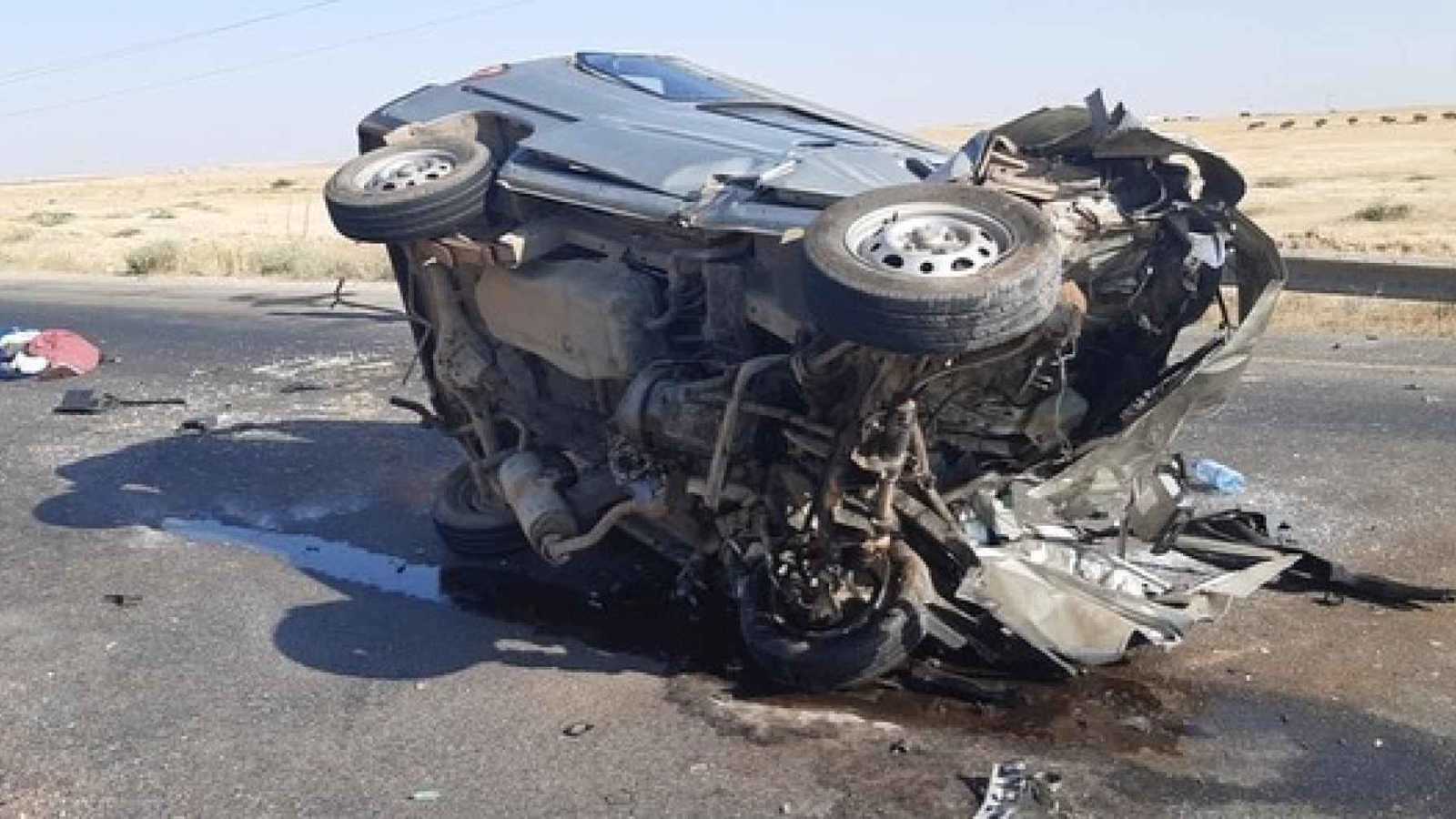 كاميرا ترصد لحظة وقوع حادث مروّع في سوريا (فيديو)