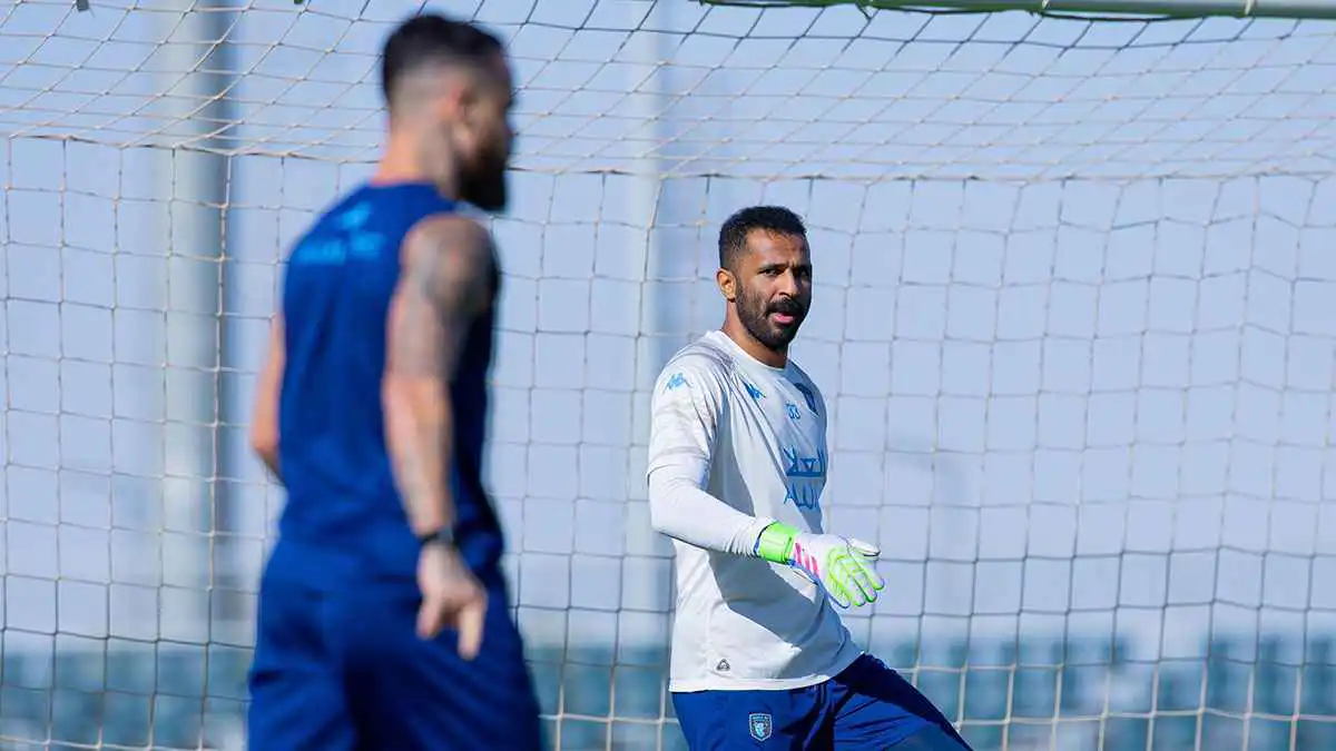 خطأ فادح من محمد العويس في مباراة العلا والجندل بدوري "يلو" (فيديو)