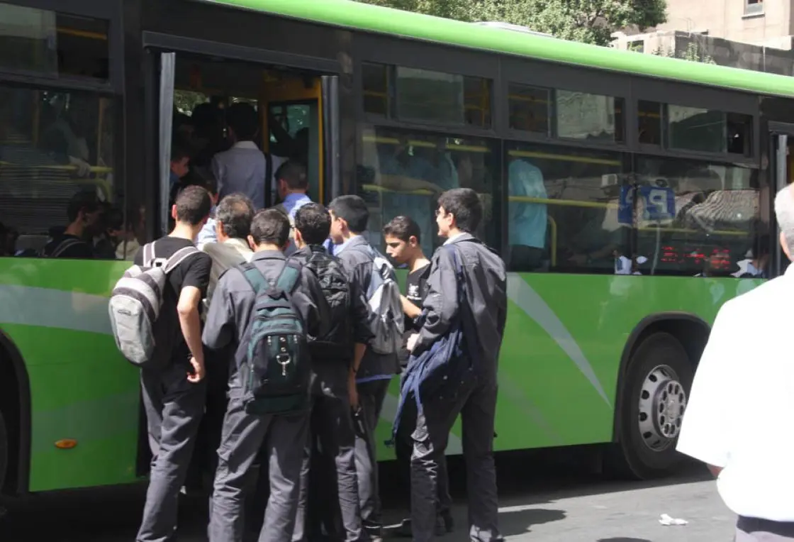 جريمة قتل مروعة داخل حافلة نقل في دمشق