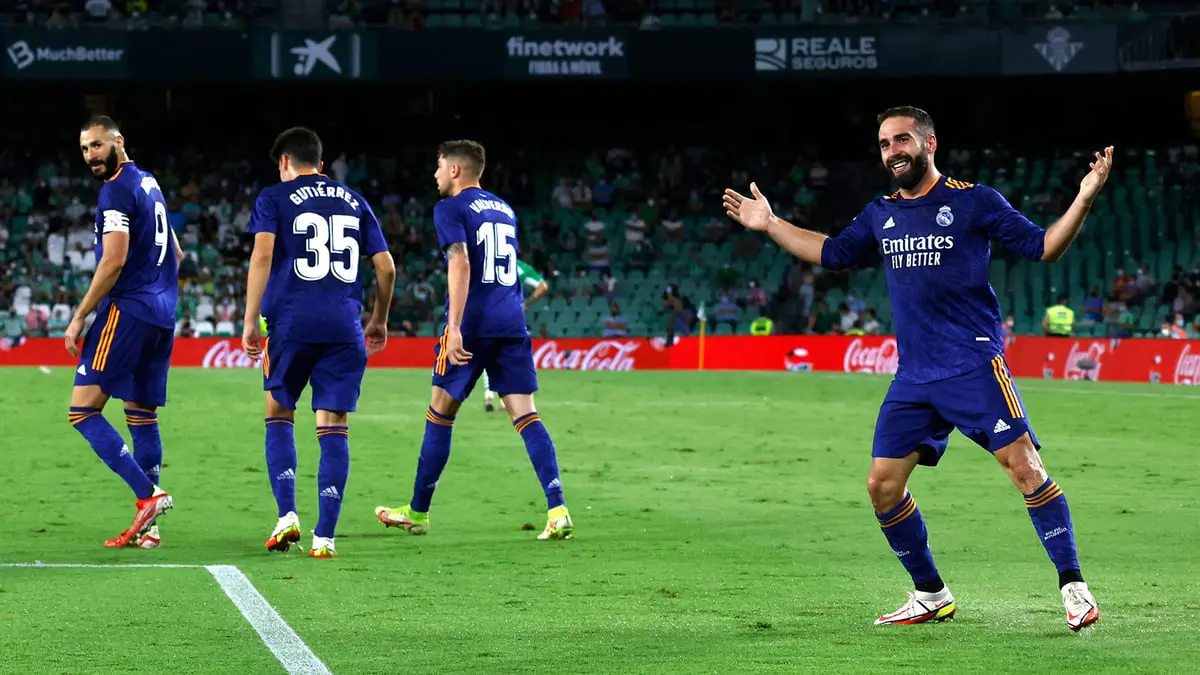 ترتيب الدوري الإسباني: ريال مدريد يتخطى ريال بيتيس بصعوبة ويتصدر مؤقتا (فيديو)