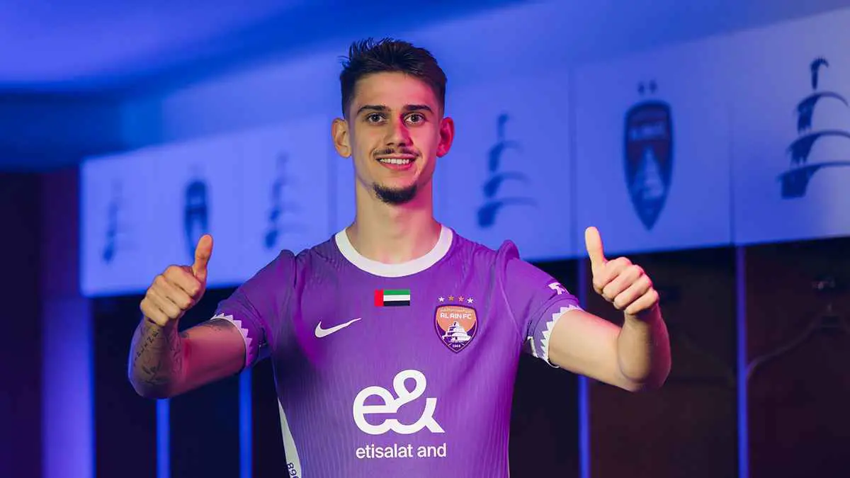 العين الإماراتي يعلن تعاقده مع المدافع السلوفيني مارسيل راتنيك