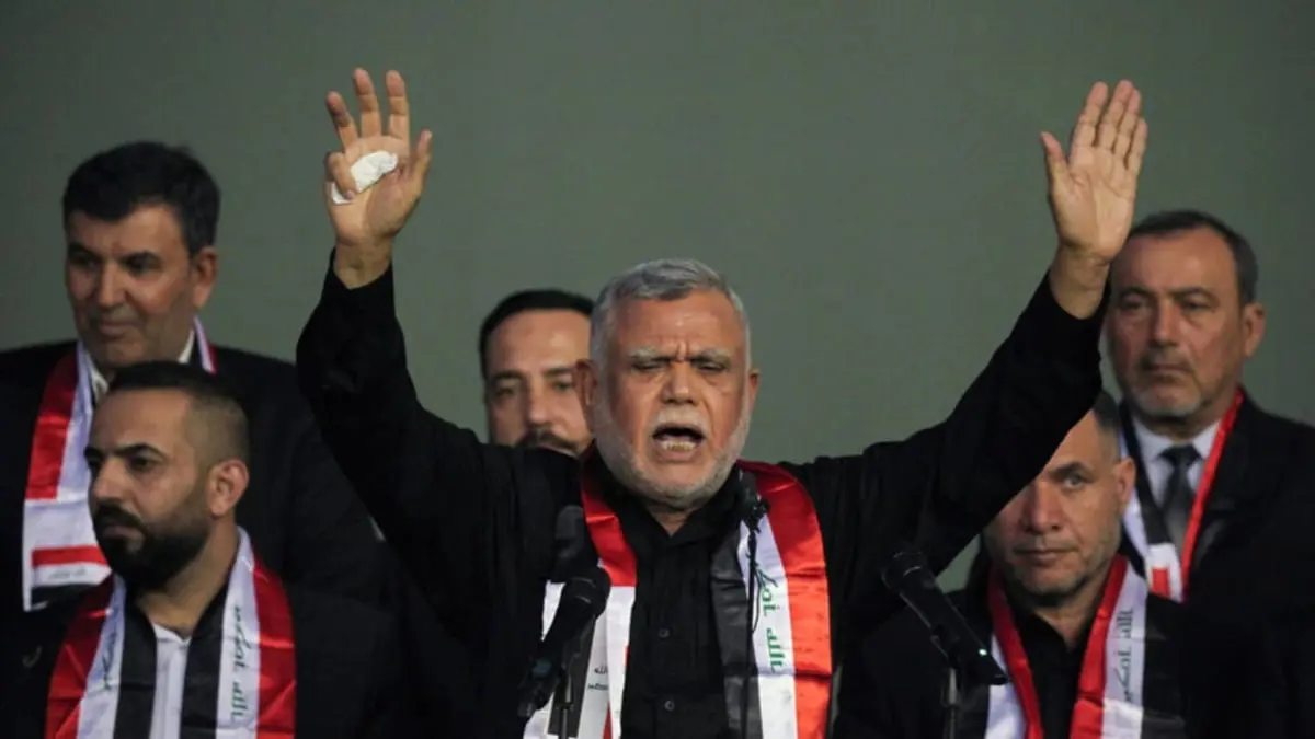هادي العامري يهدد باستهداف المصالح الأمريكية في العراق 