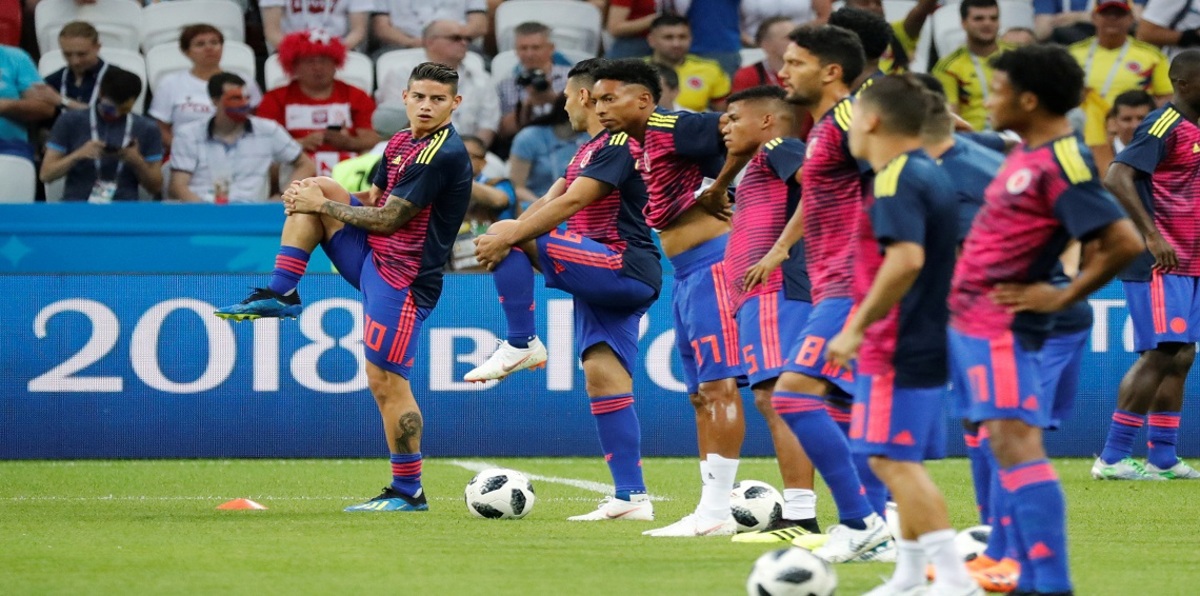 التشكيلة الرسمية لمباراة كولومبيا وبولندا في كأس العالم (صورة)