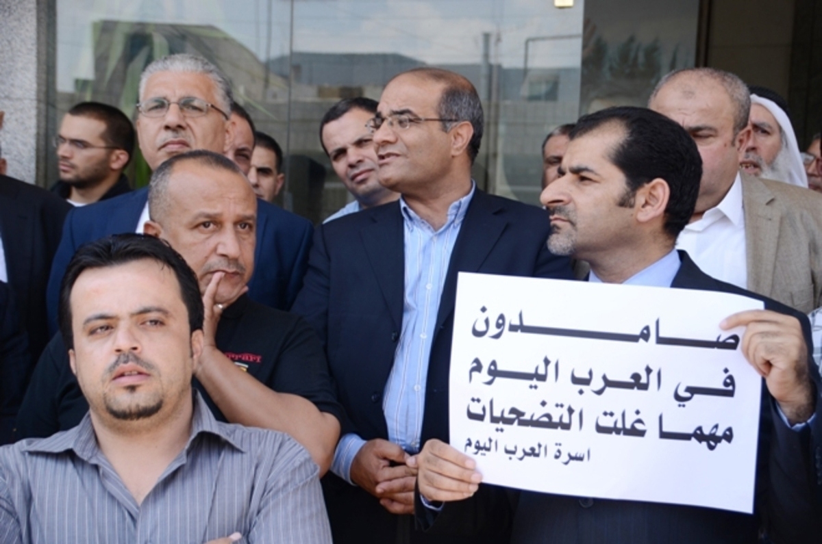 صحفيون أردنيون يطالبون برحيل الحكومة