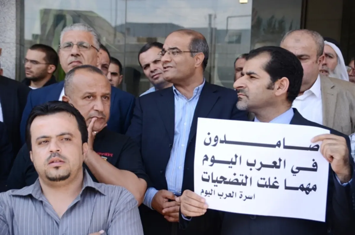 صحفيون أردنيون يطالبون برحيل الحكومة