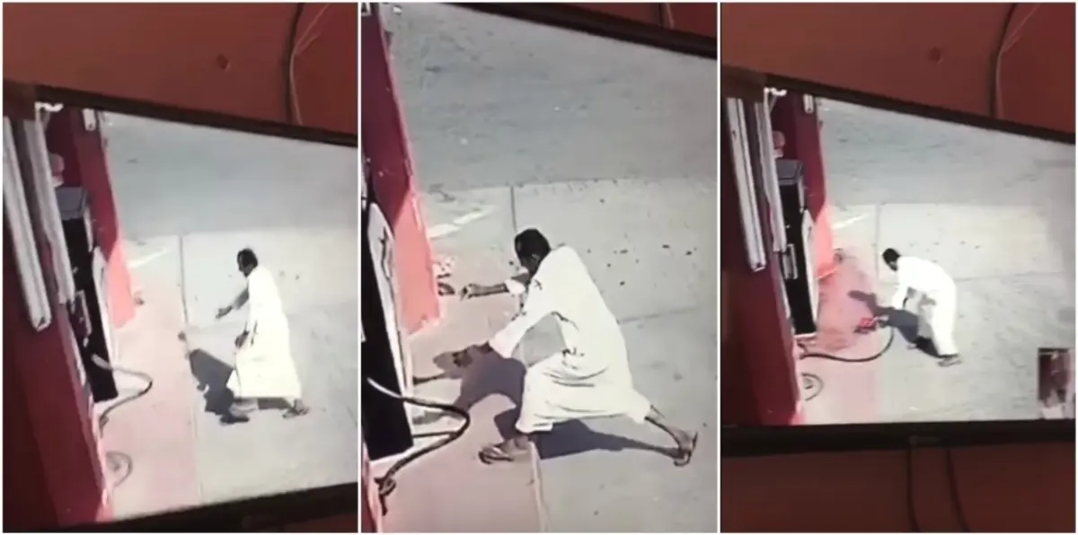 الأمن السعودي يعتقل رجلًا حاول إحراق محطة وقود بمكة