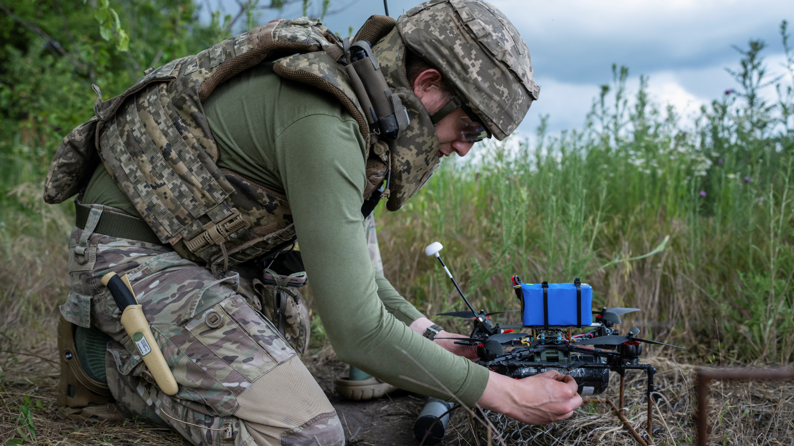 هجوم روسي بالمسيرات على مدينة أوديسا الأوكرانية