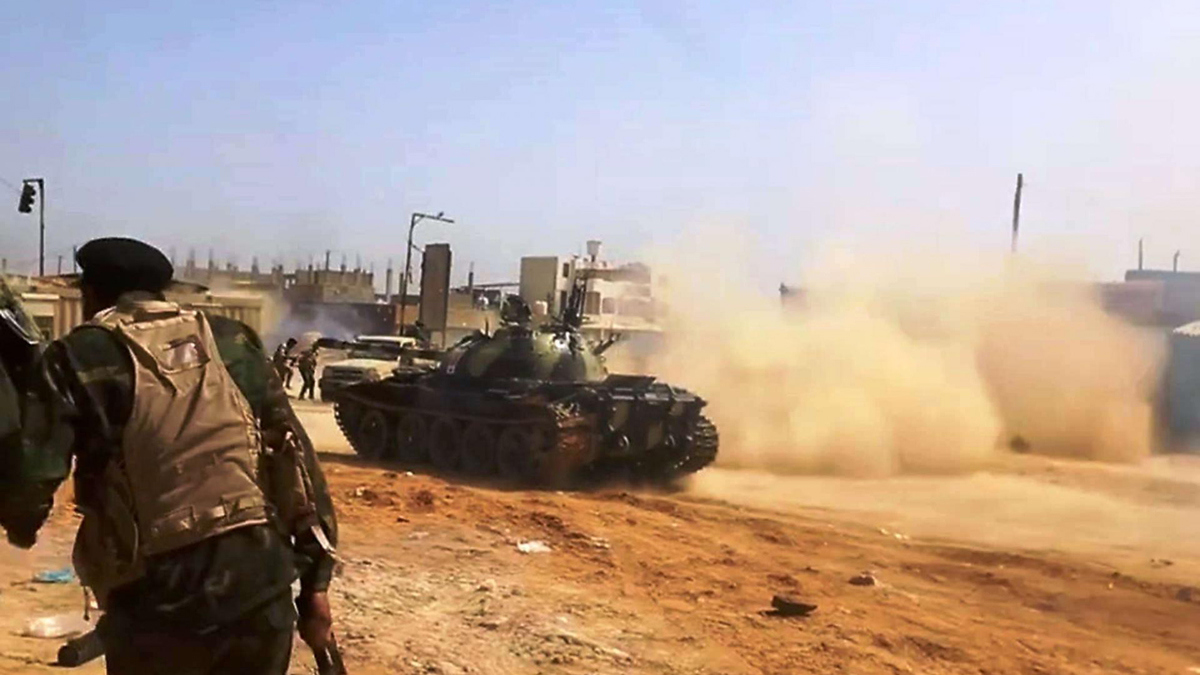 الجيش الليبي يصد هجوما مضادا للميليشيات في سرت
