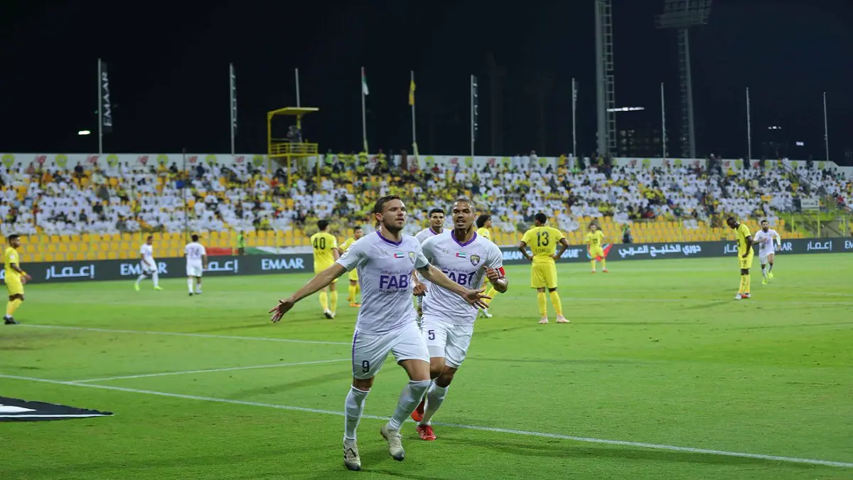 العين يهزم الوصل بثلاثية ويواصل مطاردة الشارقة على صدارة ترتيب الدوري الإماراتي (فيديو)