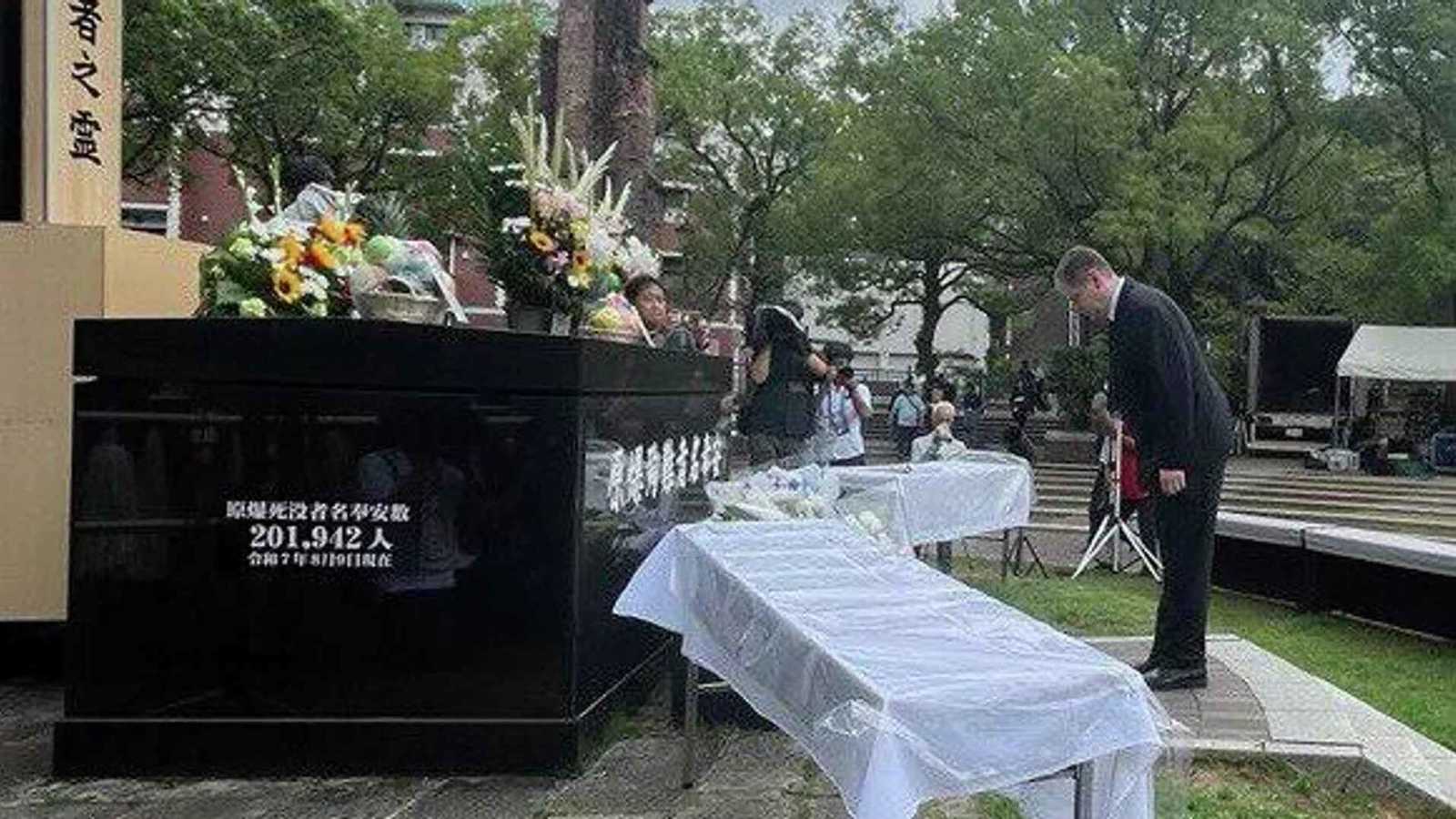 خلال مشاركته في "ذكرى ناغازاكي".. سفير روسي يهاجم اليابان