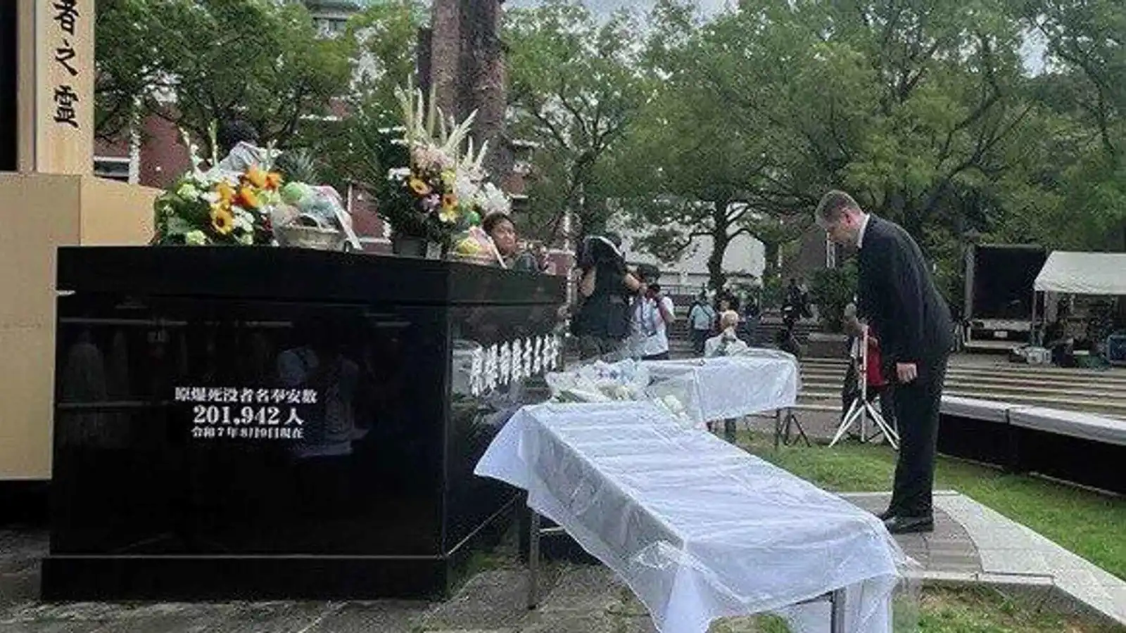 خلال مشاركته في "ذكرى ناغازاكي".. سفير روسي يهاجم اليابان