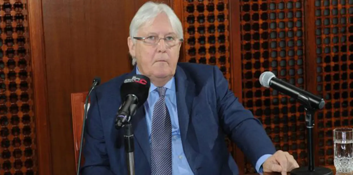 غريفيث يلتقي وفد الحكومة اليمنية لمشاورات السلام في "جنيف"