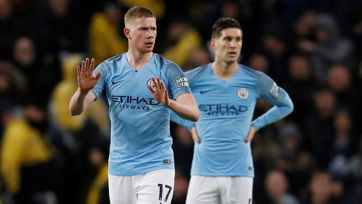 مانشستر سيتي يتلقى هزيمة من كريستال بالاس في الدوري الإنجليزي