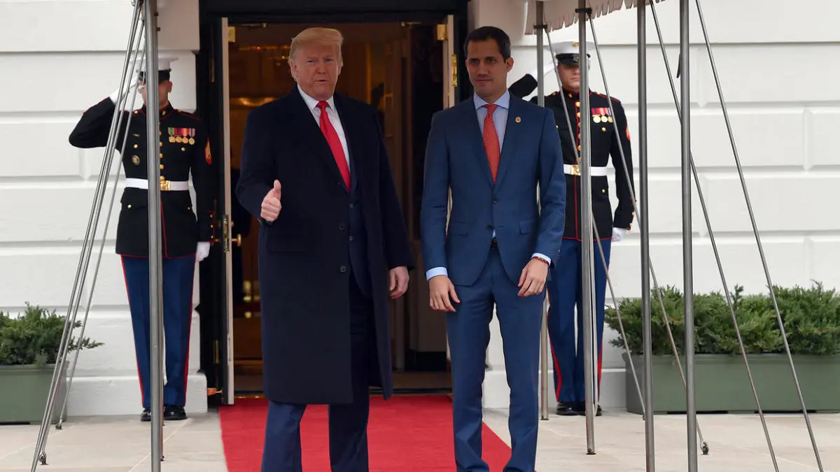 لقاء بين ترامب وغوايدو في البيت الأبيض