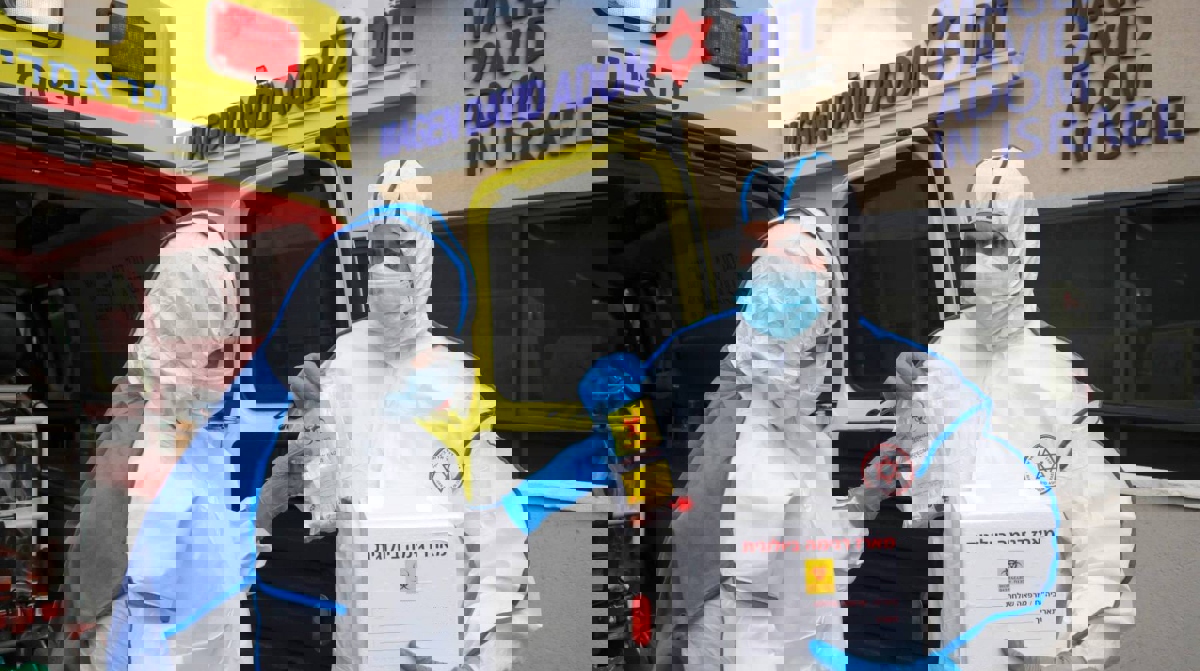 ارتفاع عدد الإصابات بفيروس كورونا في إسرائيل إلى 1071