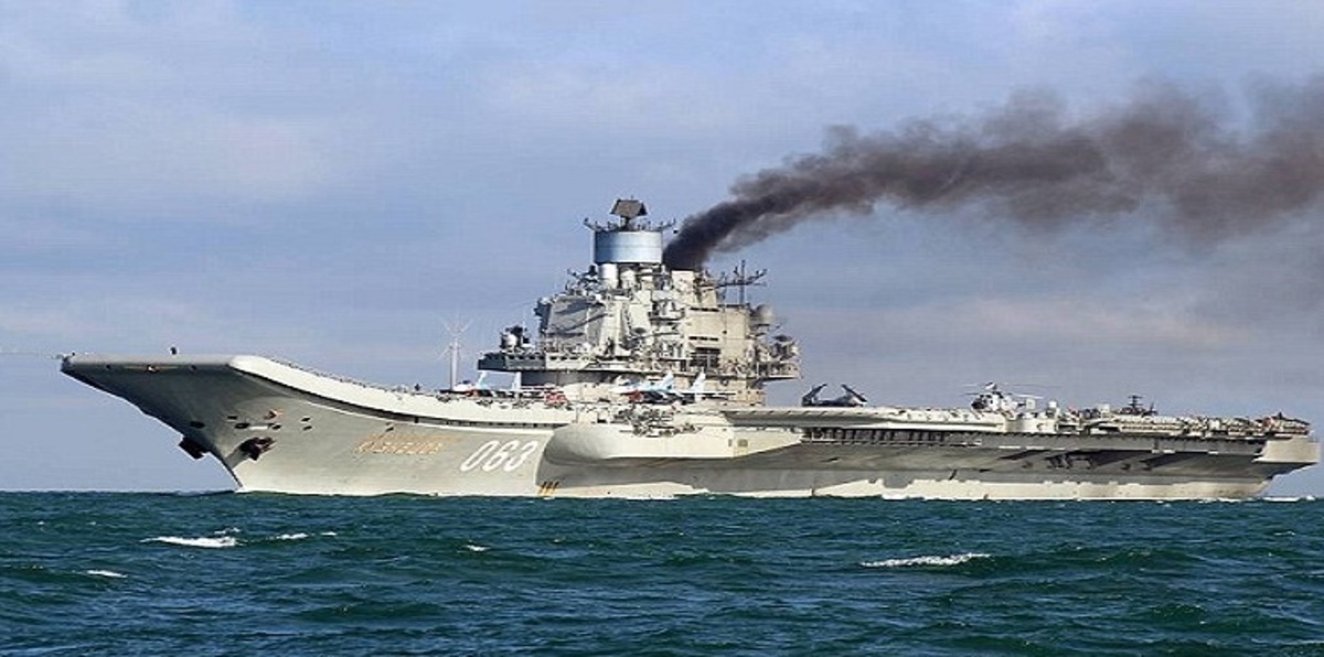 تحطم مقاتلة روسية يكشف حقيقة حاملة الطائرات "العجوز" كوزنيتسوف المشاركة في قصف حلب