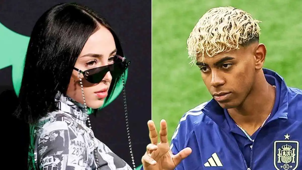 لامين يامال ونيكي نيكول