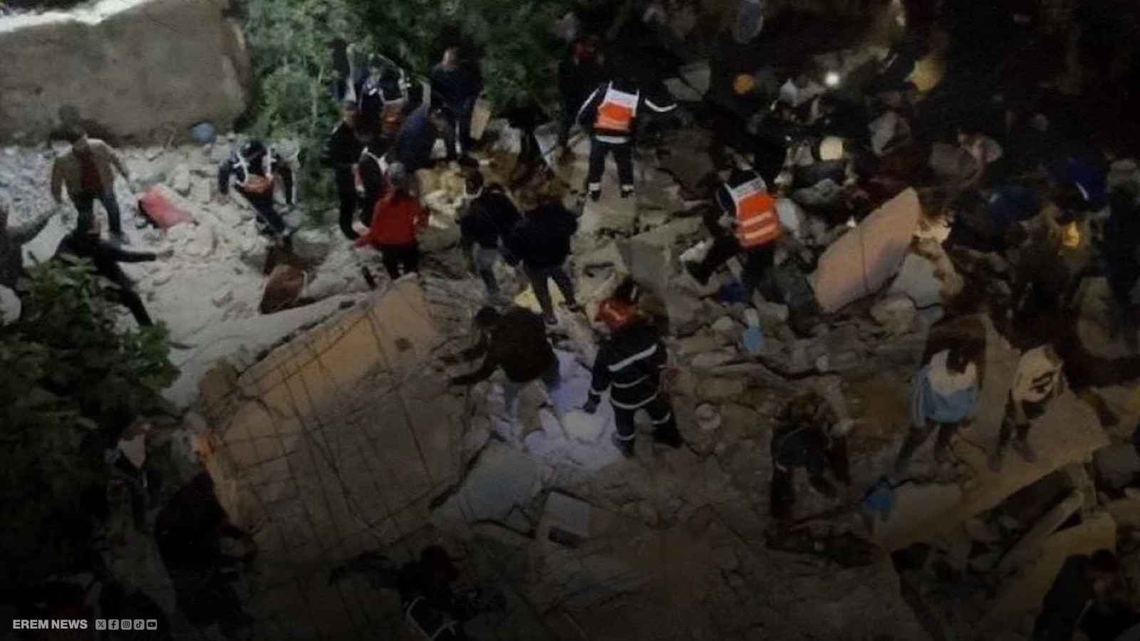  قتلى بانهيار مبنى بالمغرب