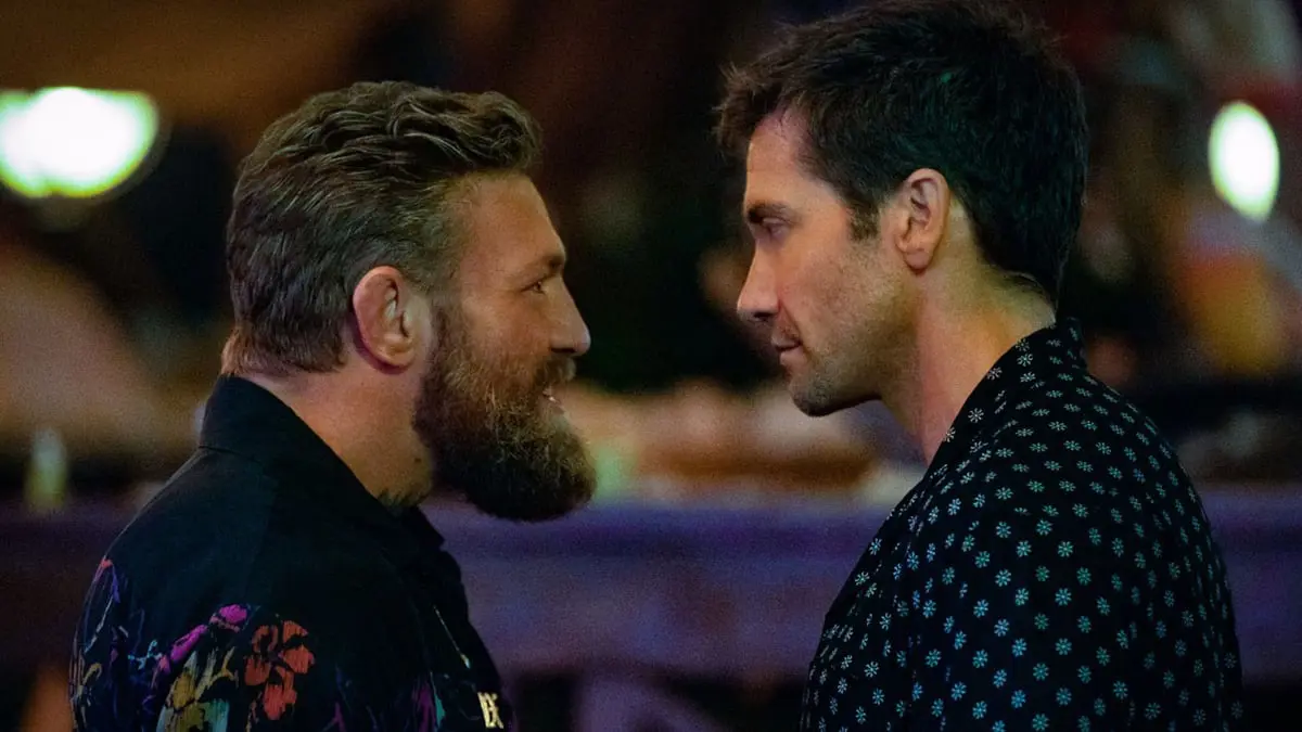 ماكغريغور يشارك جيك جيلنهال الترويج لفيلمهما الجديد "Road House"