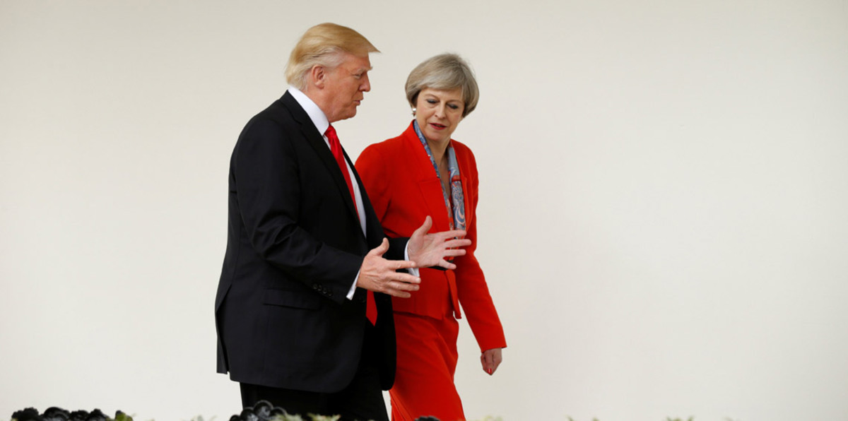 بريطانيا: ماي وترامب يسعيان لصياغة رد دولي على استخدام الكيماوي بسوريا