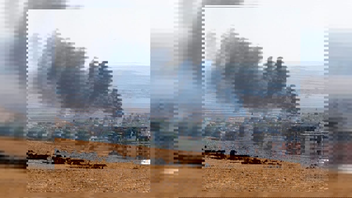 قصف عنيف متبادل بين القوات التركية والأكراد في "كوباني"