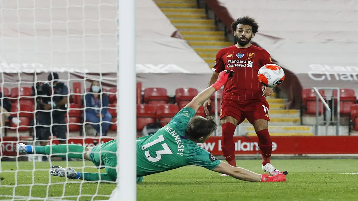 محمد صلاح وليفربول يحطمان العديد من الأرقام القياسية أمام كريستال بالاس