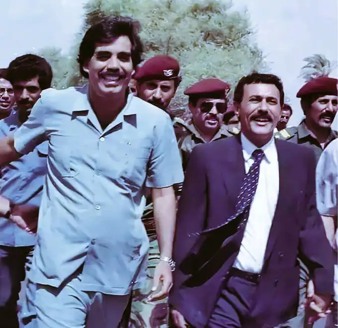 علي عبدالله صالح وعلي سالم البيض