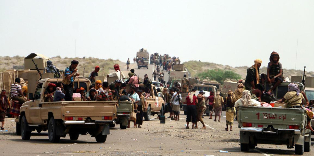 أنباء عن سحب ميليشيات الحوثي أسلحتها الثقيلة من الحديدة