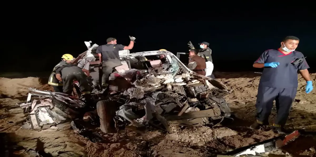 تفاصيل حادث سير أودى بحياة 9 أشخاص جنوب مكة المكرمة