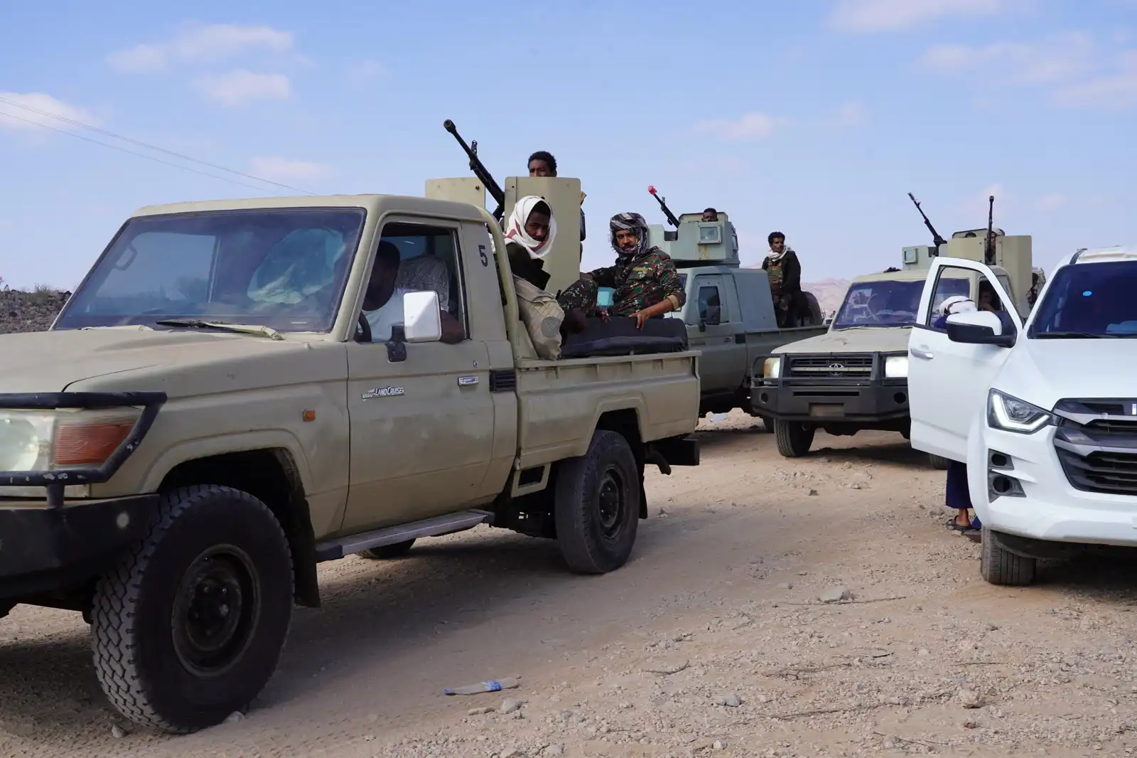 انتشار القوات الجنوبية شرقي أبين