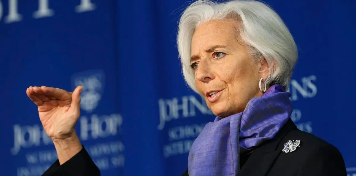 مديرة صندوق النقد تبدي تشاؤمها حول مستقبل نمو الاقتصاد العالمي‎