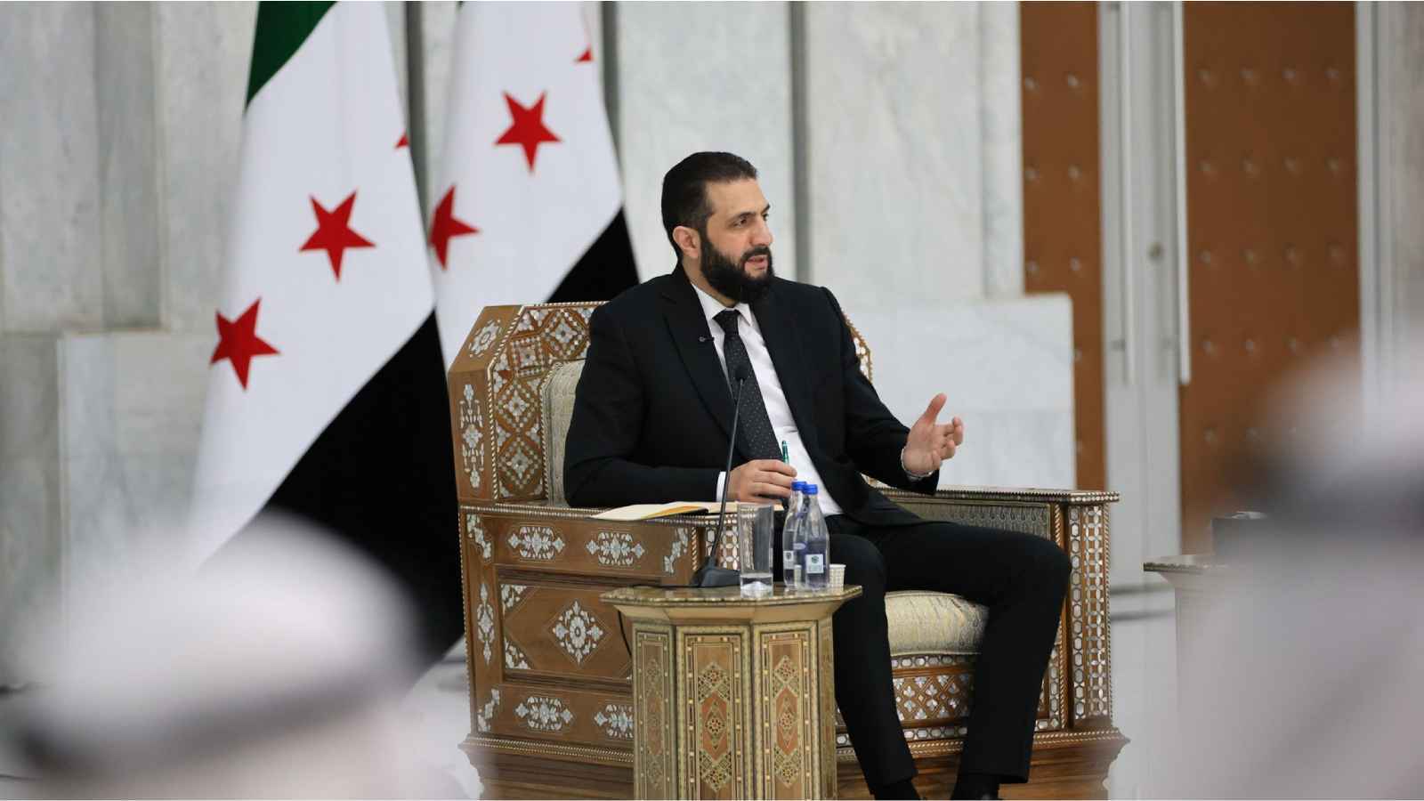 الشرع: نجري مفاوضات "غير مباشرة" مع إسرائيل لوقف اعتداءاتها