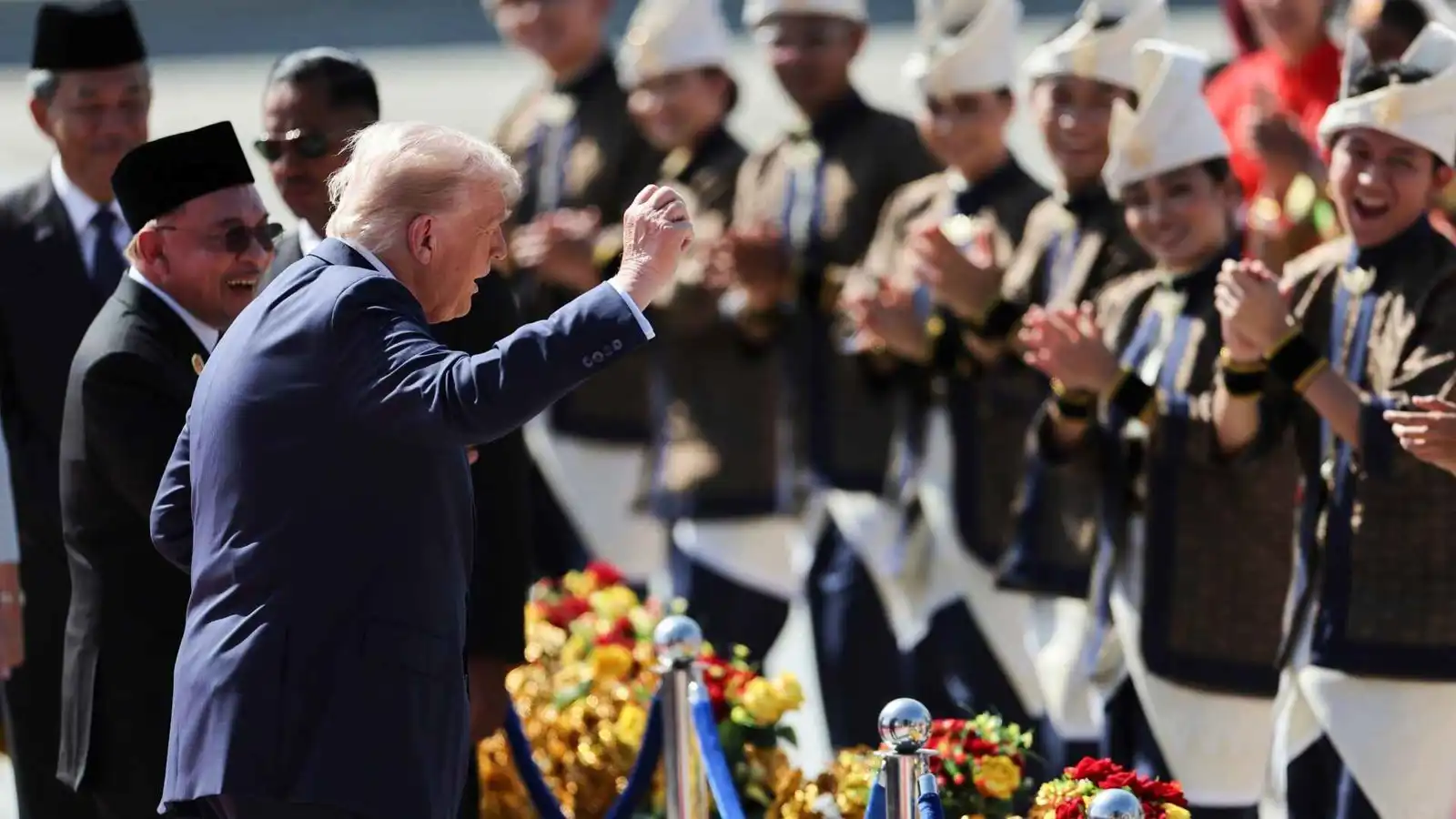 استقبال ترامب في كوالالمبور