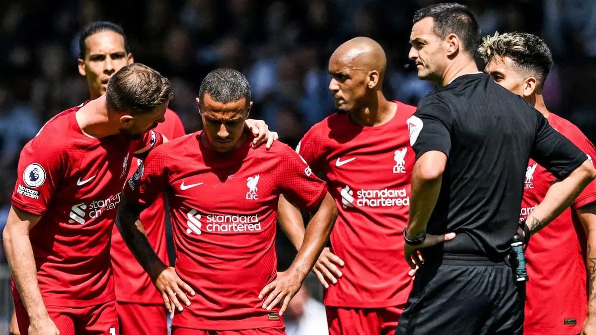 بعد تعادله مع فولهام.. ليفربول يتلقى ضربة جديدة