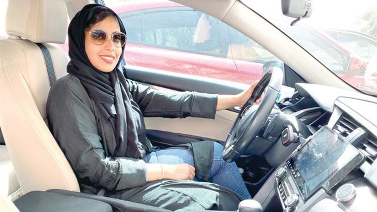 الشرطة السعودية تعتقل الشابة رنده العمودي بعد إساءتها لرجل مرور 