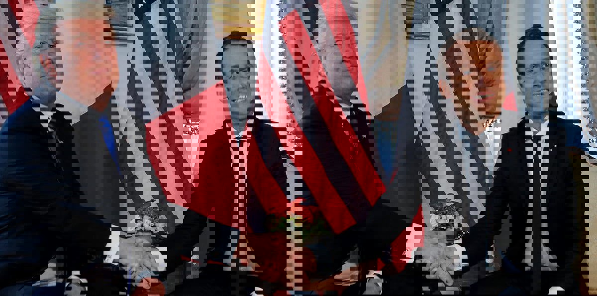 ترامب وماكرون يتفقان على ضرورة التحرك ضد روسيا