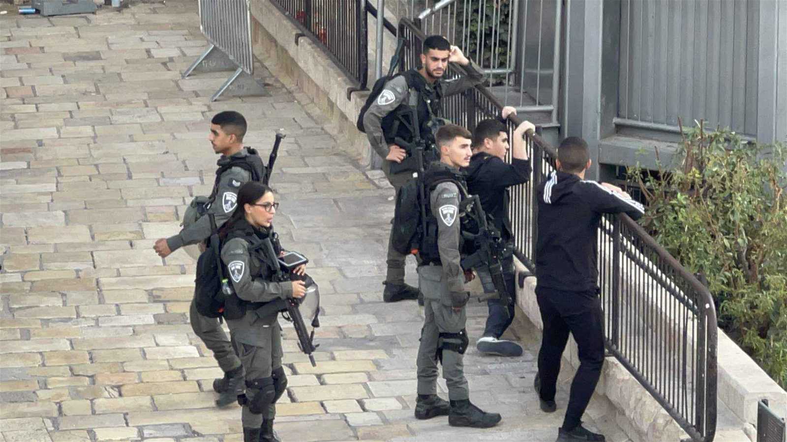 عناصر من جهاز الشاباك الإسرائيلي 