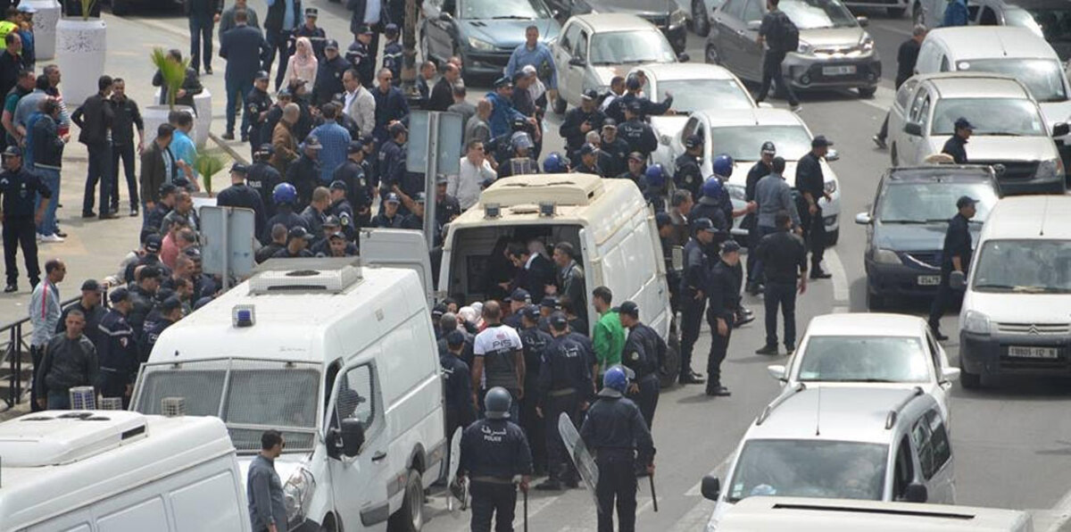 اعتقالات في أوساط أطباء متظاهرين في العاصمة الجزائرية