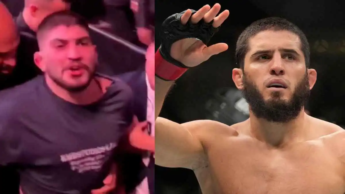 شجار عنيف خارج الحلبة يفسد ليلة UFC 322 (فيديو)