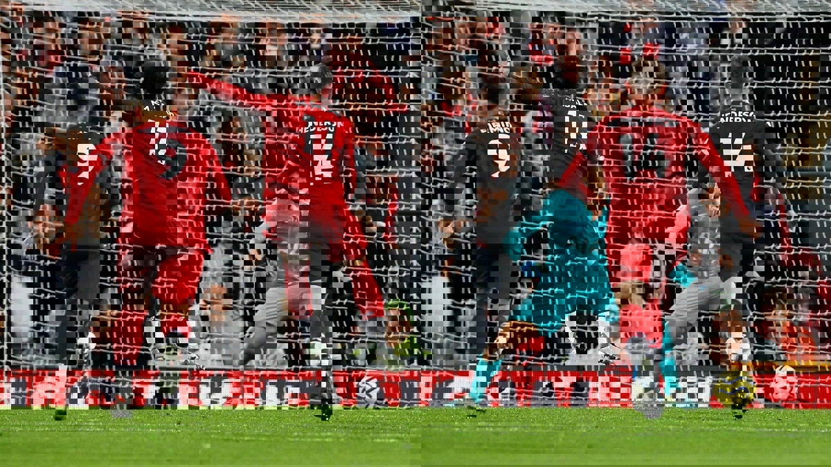 هدف محمد صلاح خلال مباراة ليفربول وتوتنهام (فيديو)