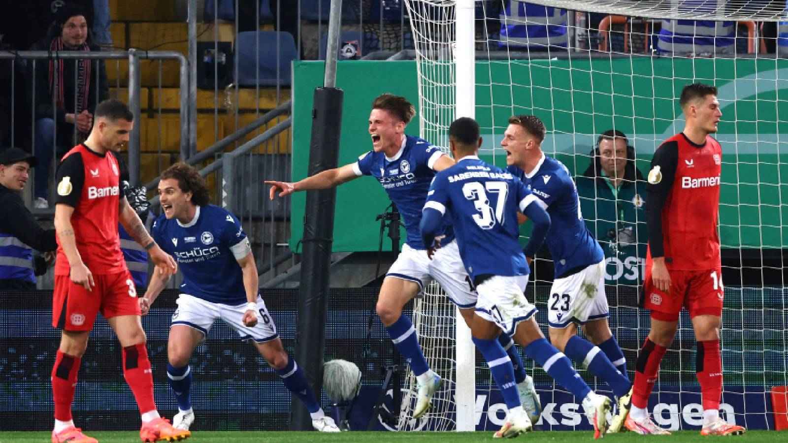 ليفركوزن يودع كأس ألمانيا أمام فريق بالدرجة الثالثة (فيديو)