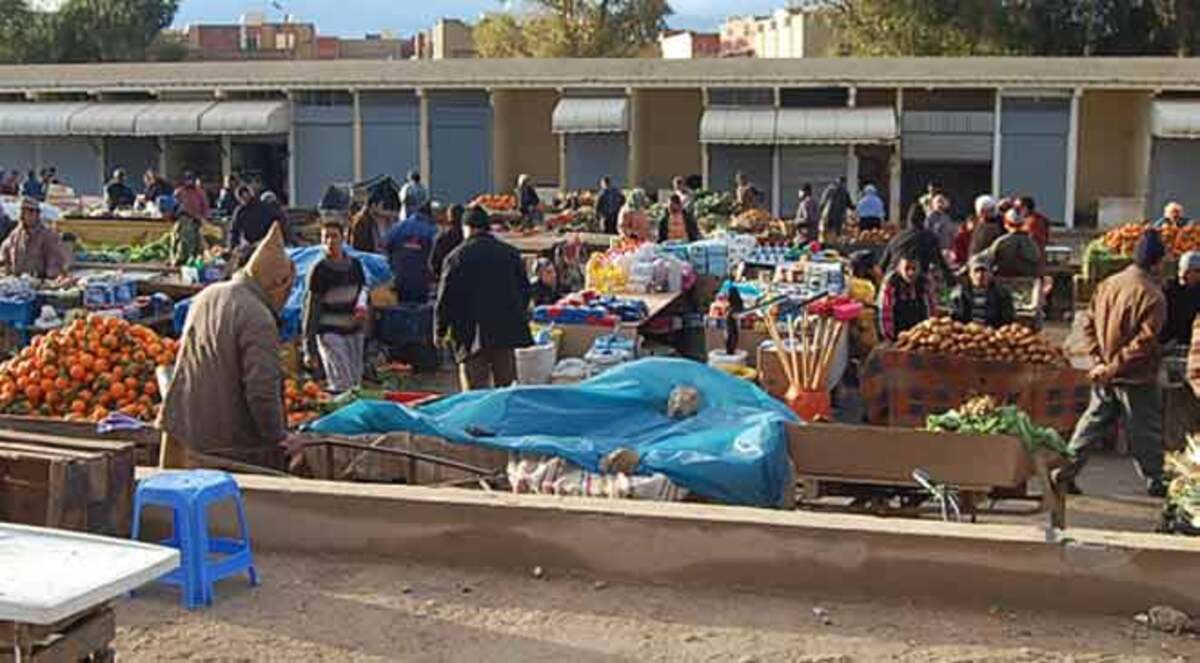 سوق أفريقية مصغرة في الدار البيضاء