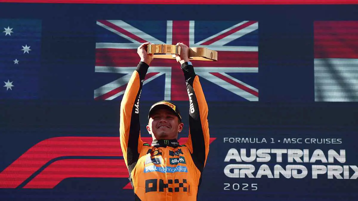 نوريس‭:‬ عدم التتويج بلقب فورمولا 1 ليس فشلا