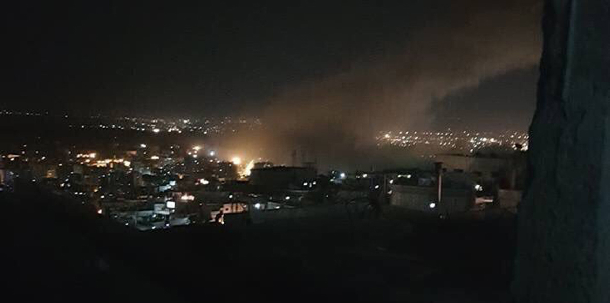 سماع دوي انفجارات قوية في دمشق (فيديو وصور)