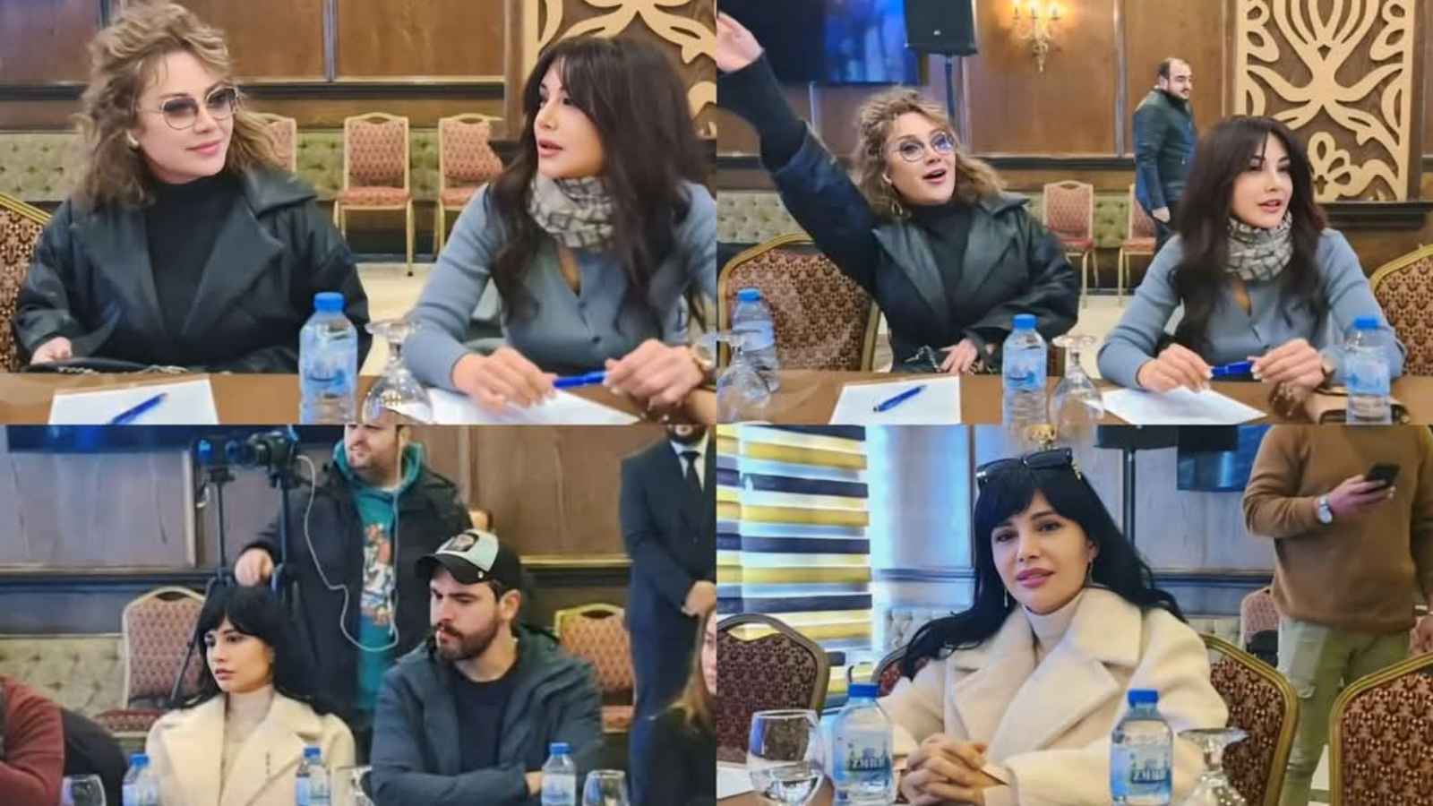 أول حوار رسمي يجمع الفنانين السوريين الموالين والمعارضين (فيديو)