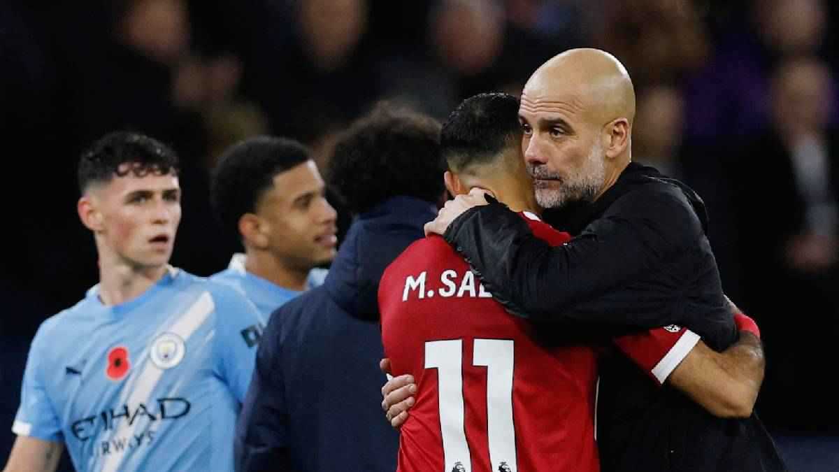 غوارديولا: محمد صلاح كان كابوسا لمانشستر سيتي