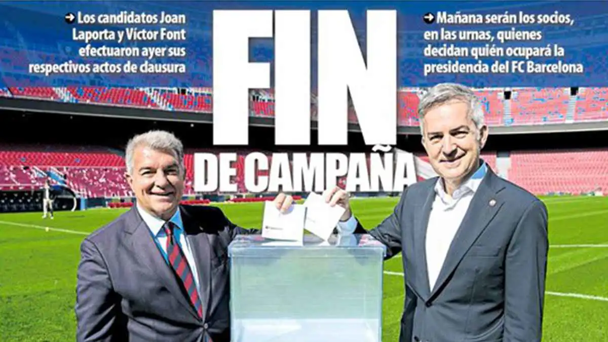 عناوين الصحف الرياضية: نهاية الحملة الانتخابية لبرشلونة.. وغويري ينقذ مارسيليا