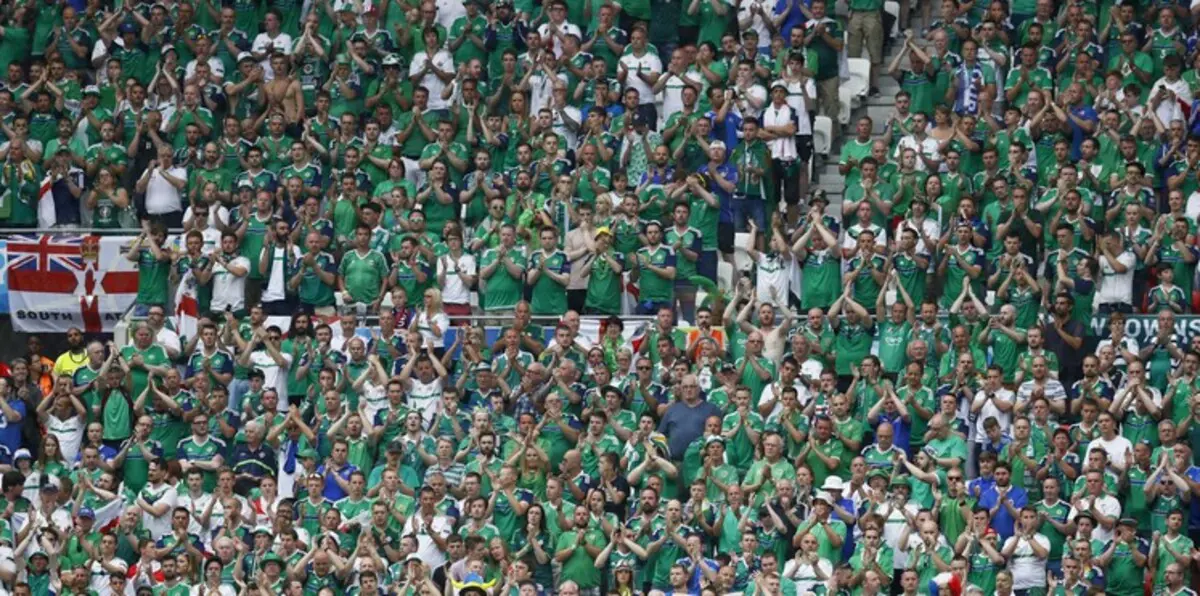 وفاة مشجع لأيرلندا الشمالية في مباراة أوكرانيا بيورو 2016