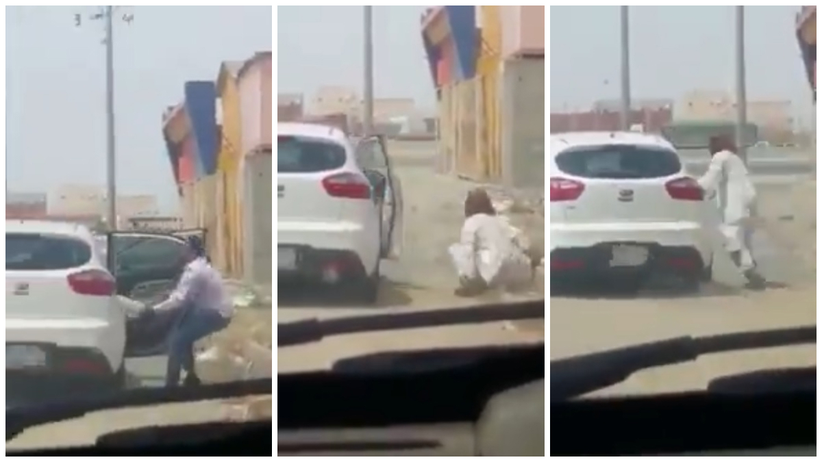 الشرطة السعودية تضبط "عصابة" سلبت شابًا ورمته على الطريق